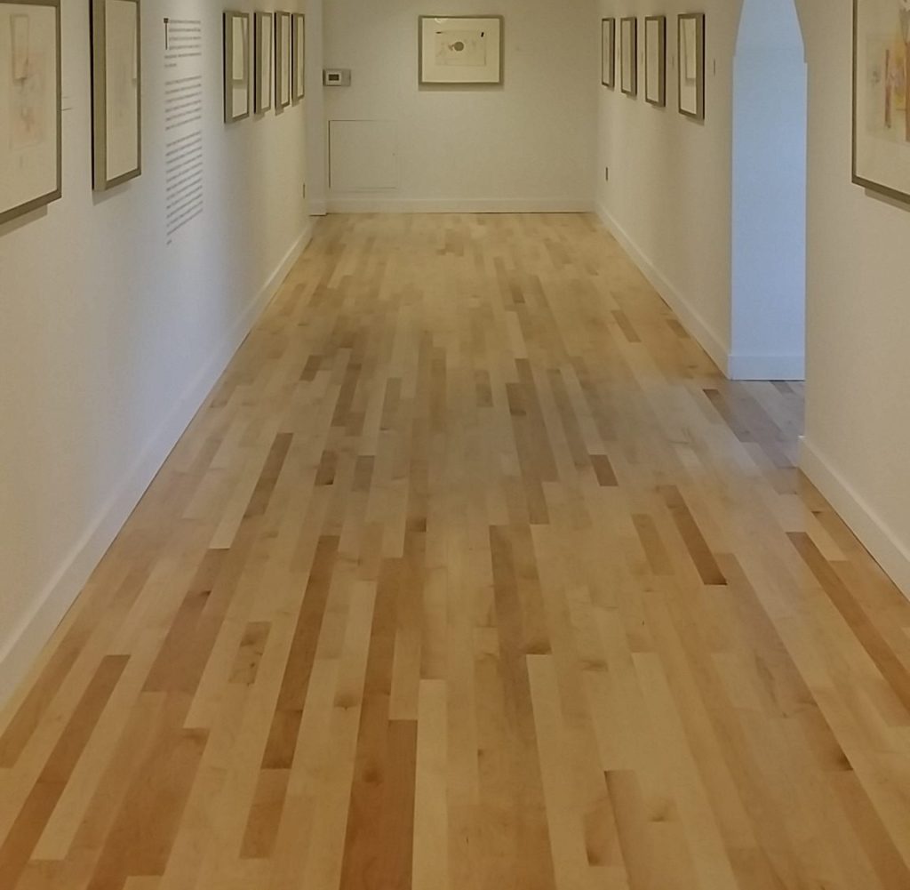 Pavilion gallery hardwood floors